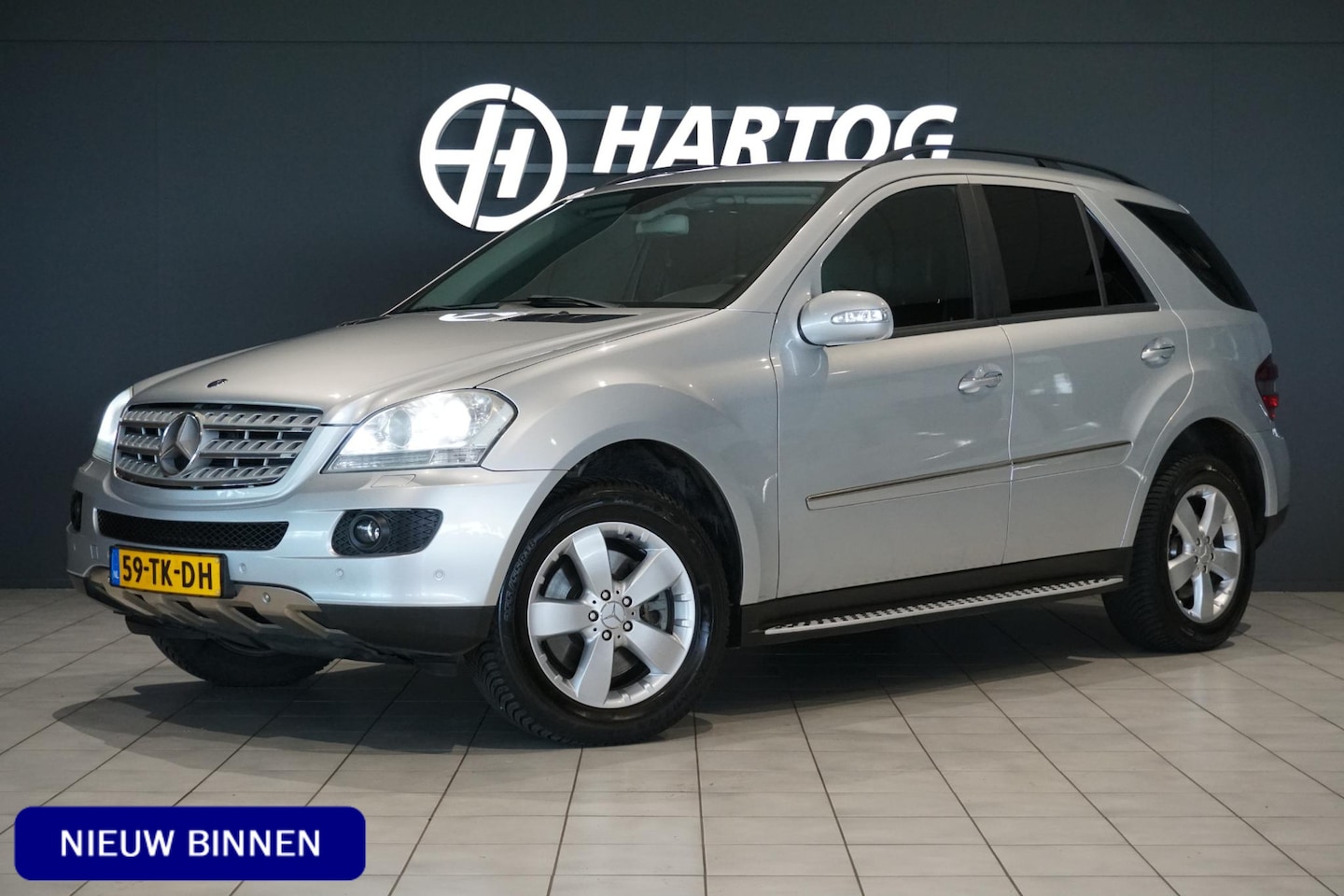 Mercedes-Benz M-klasse - 500 *NL AUTO* + CAMERA / LUCHTVERING / LEDER - AutoWereld.nl