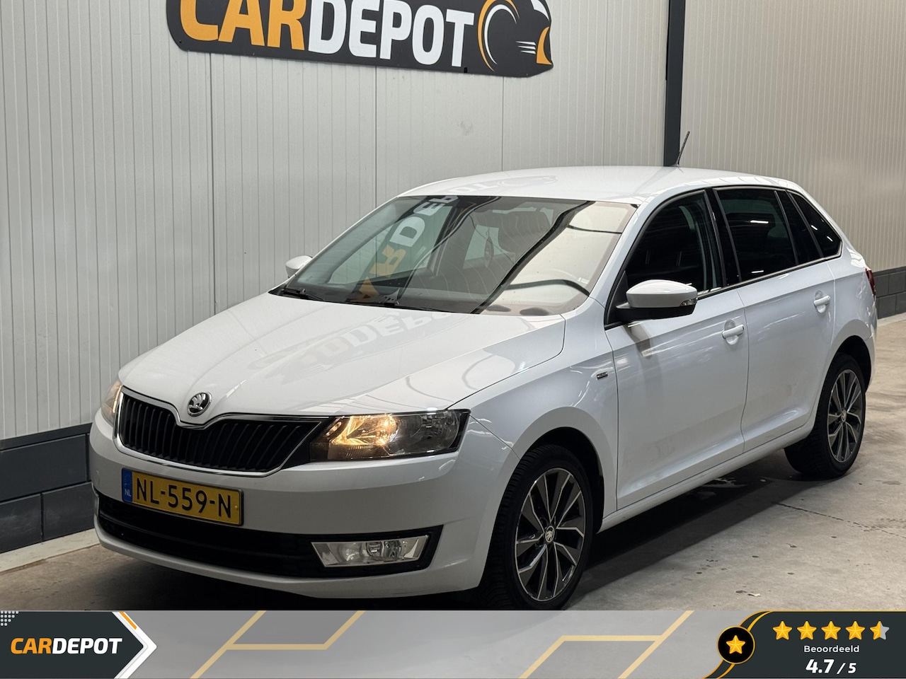 Skoda Rapid Spaceback - 1.2 TSI Greentech Drive Airco Trekhaak Super Netjes - AutoWereld.nl
