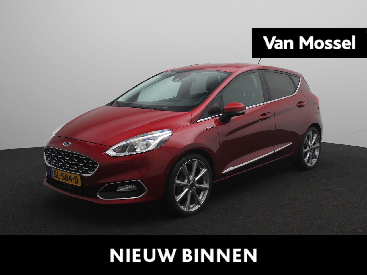 Ford Fiesta - 1.0 EcoBoost Vignale | Navigatie | Camera | Winter pakket | Leder | - AutoWereld.nl