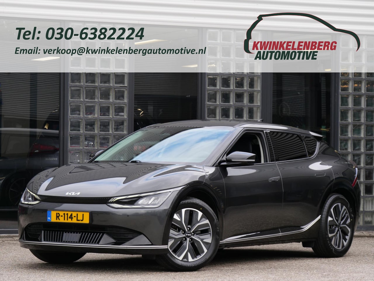 Kia EV6 - PLUS 77.4 kWh/ LEER/ ELEKT. KLEP/ AFN. TREKHAAK/ NL-AUTO 1STE EIGENAAR/ SOH 100% - AutoWereld.nl