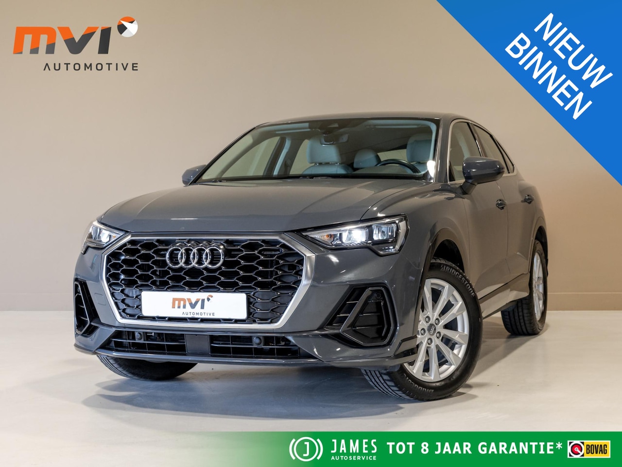 Audi Q3 Sportback - 35 TFSI Business Edition / 150pk / Leder / Dodehoek herkenning / Stoelverwarming / - AutoWereld.nl