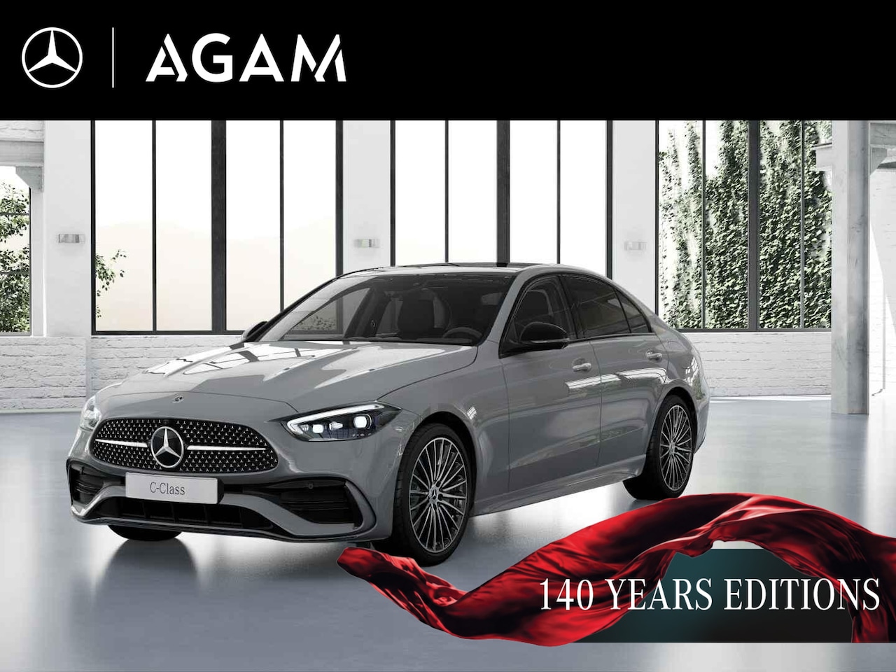 Mercedes-Benz C-klasse - 300 e 140 Years Edition 300 e 140 Years Edition - AutoWereld.nl
