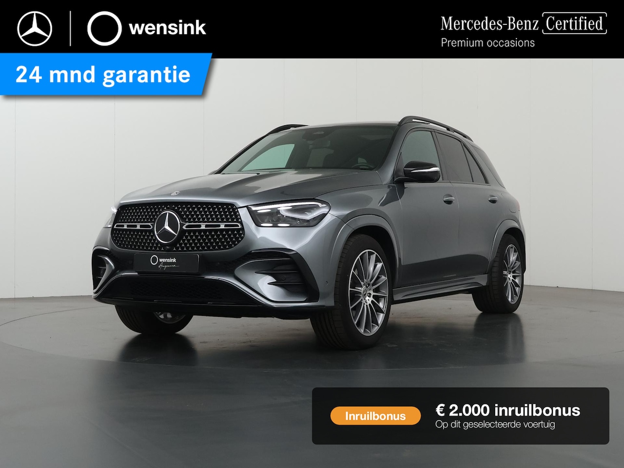Mercedes-Benz GLE-Klasse - 350 de 4MATIC AMG Line | Panoramadak | Luchtvering | Trekhaak | Burmester | Memory | 360 c - AutoWereld.nl
