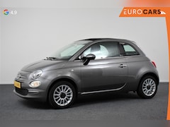 Fiat 500 C - 1.2 Lounge Navigatie Lederen interieur Climate control Cruise control Parkeer sensor achte
