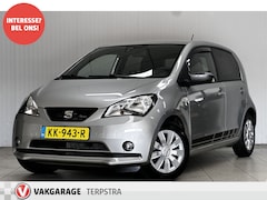 SEAT Mii - 1.0 FR Connect/ Zwarte-Hemel/ Airco/ Cruise/ Navi/ Bluetooth/ Radio-CD AUX/ LEDER. Stuur/