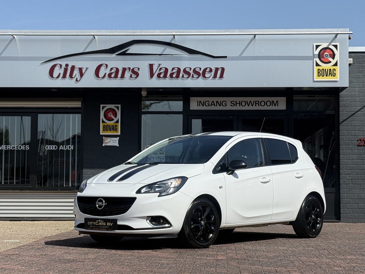 Opel Corsa - 1.0 Turbo Color Edition 116 pk 106 dkm airco cruise ctr stoel 5 deurs verwarming pdc a lmv - AutoWereld.nl
