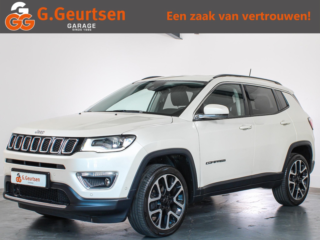 Jeep Compass - 1.4 MultiAir Limited 4x4 Trekhaak, Stoel/Stuurverwarming, Apple CarPlay/Android Auto, Crui - AutoWereld.nl