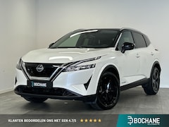 Nissan Qashqai - 1.5 e-Power Black Edition | Pano | 360º camera | Stoelverwarming | 1e eigenaar