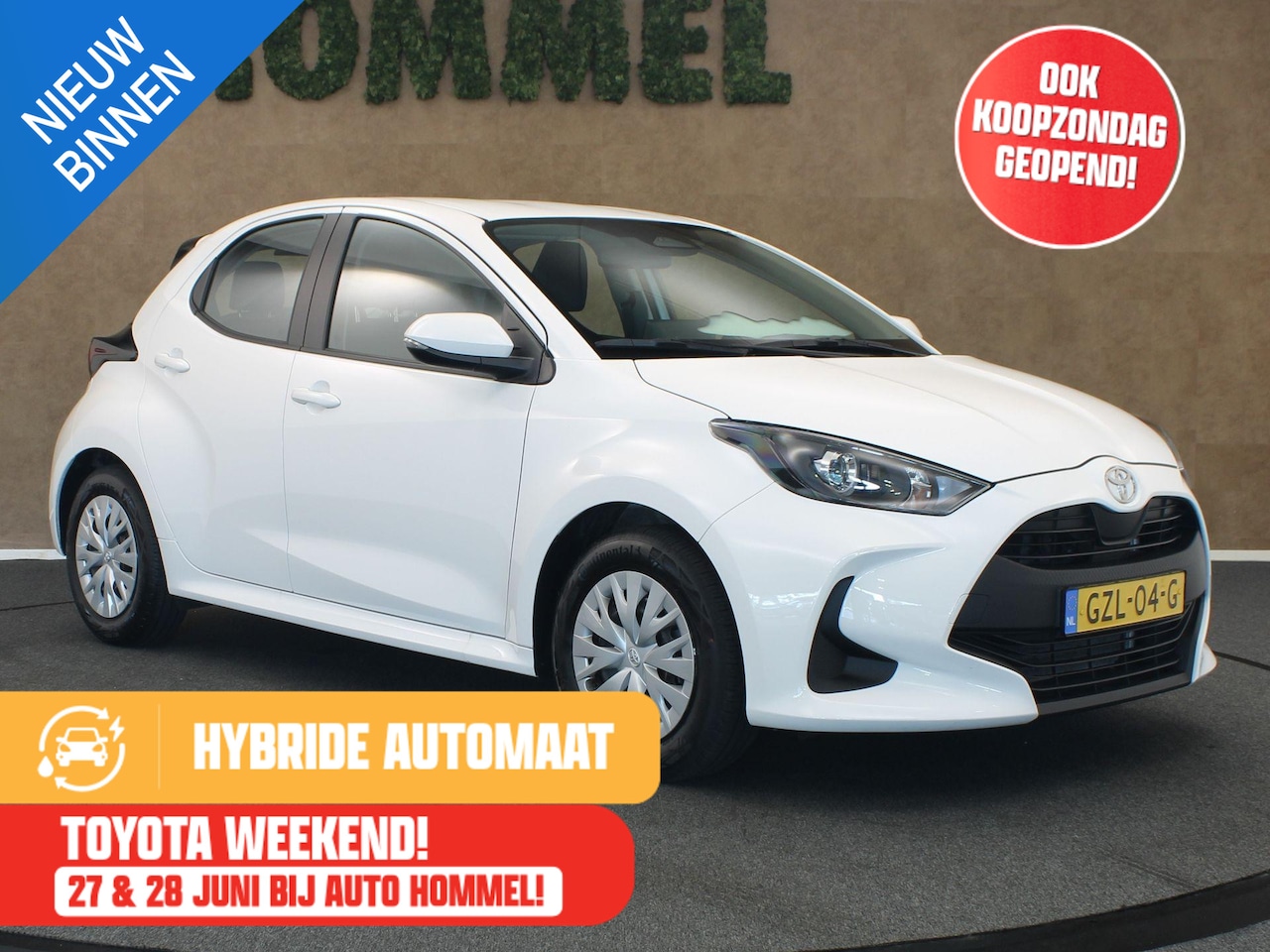Toyota Yaris - 1.5 Hybrid 115 Comfort - ORIGINEEL NEDERLANDSE AUTO - ACHTERUITRIJCAMERA - AUTOMATISCHE AI - AutoWereld.nl