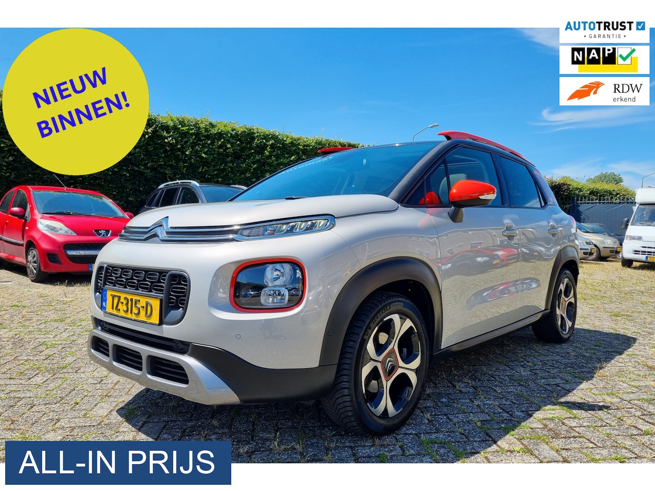 Citroën C3 Aircross - 1.2 PureTech S&S Shine ✅BOM VOLLE AUTO! ✅TREKHAAK - AutoWereld.nl