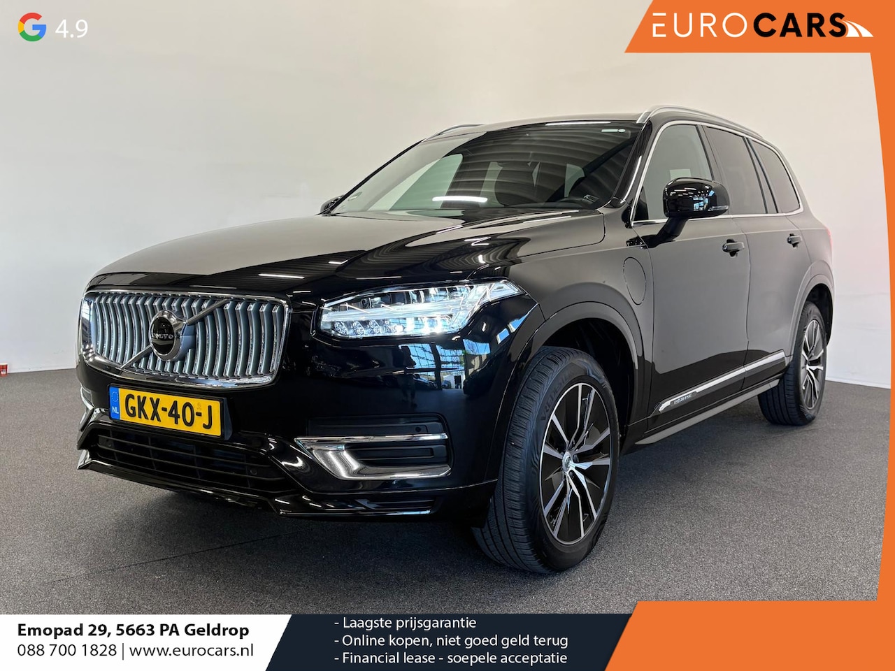 Volvo XC90 - 2.0 T8 Recharge AWD Inscription Expression 7-Pers Leder Navigatie Adaptive Cruise Control - AutoWereld.nl
