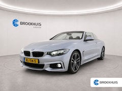 BMW 4-serie Cabrio - 420i 183PK HIGH EXECUTIVE M-SPORT AUTOMAAT / NAVI / LEDER / FULL-LED / CLIMA / 19" LMV / K