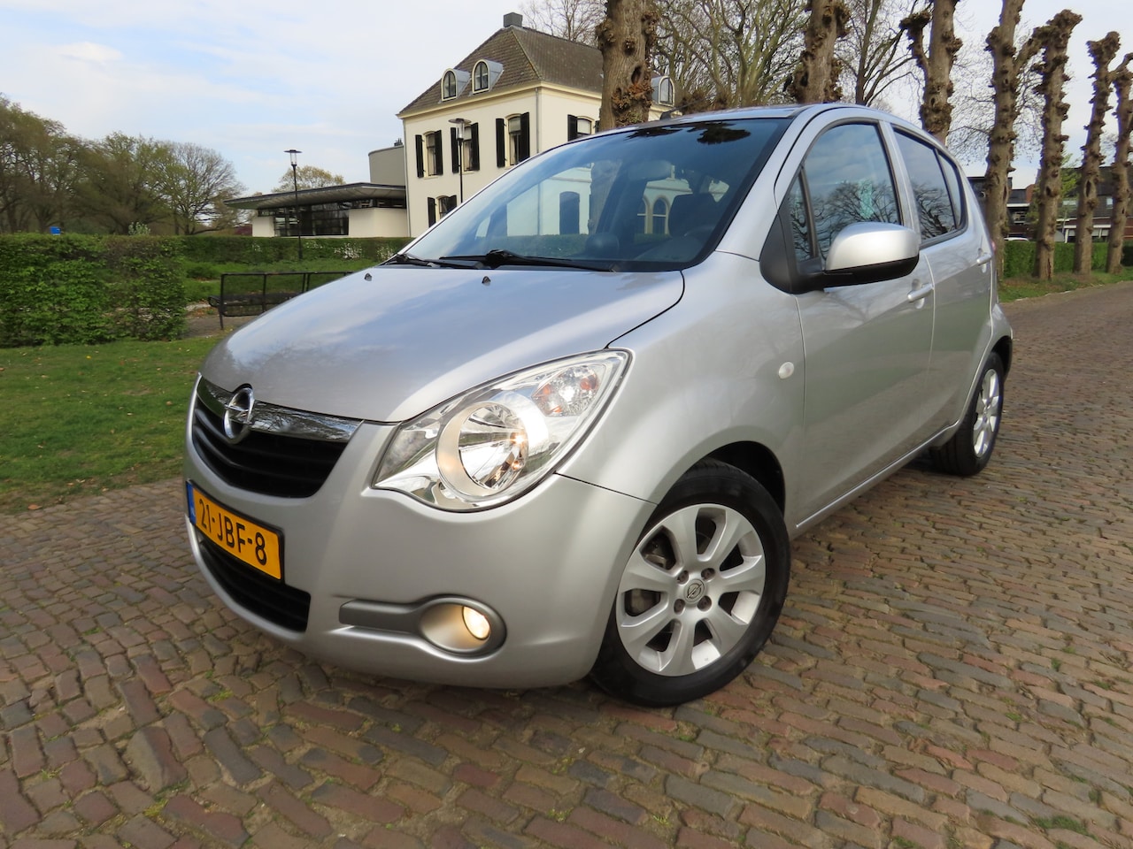 Opel Agila - 1.2 Enjoy ***30340 KM!! N.A.P***1e Eigenaar***Airco Toerenteller Stuurbekrachtiging 5 Drs - AutoWereld.nl