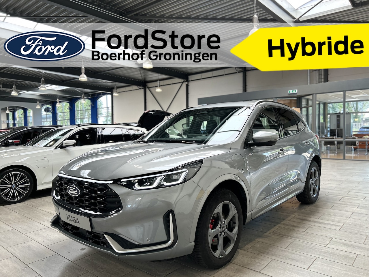 Ford Kuga - 2.5 PHEV 243 pk ST-Line X I AGR stoelen | Adapt Cruise I Winter Pack | B&O | 360° Camera I - AutoWereld.nl