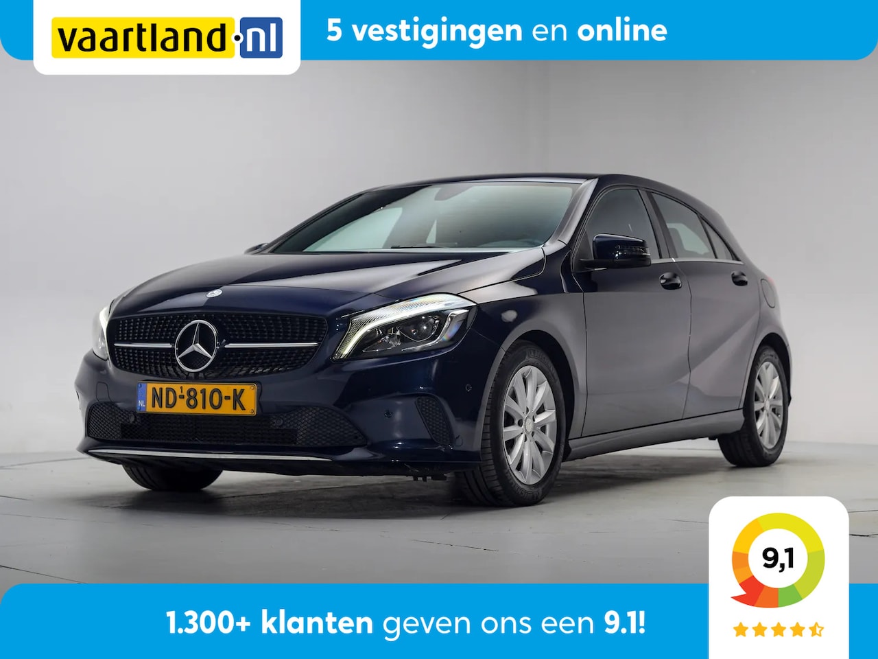 Mercedes-Benz A-klasse - 180 Edition Plus Aut. [ LED Navi Sportstoelen ] - AutoWereld.nl