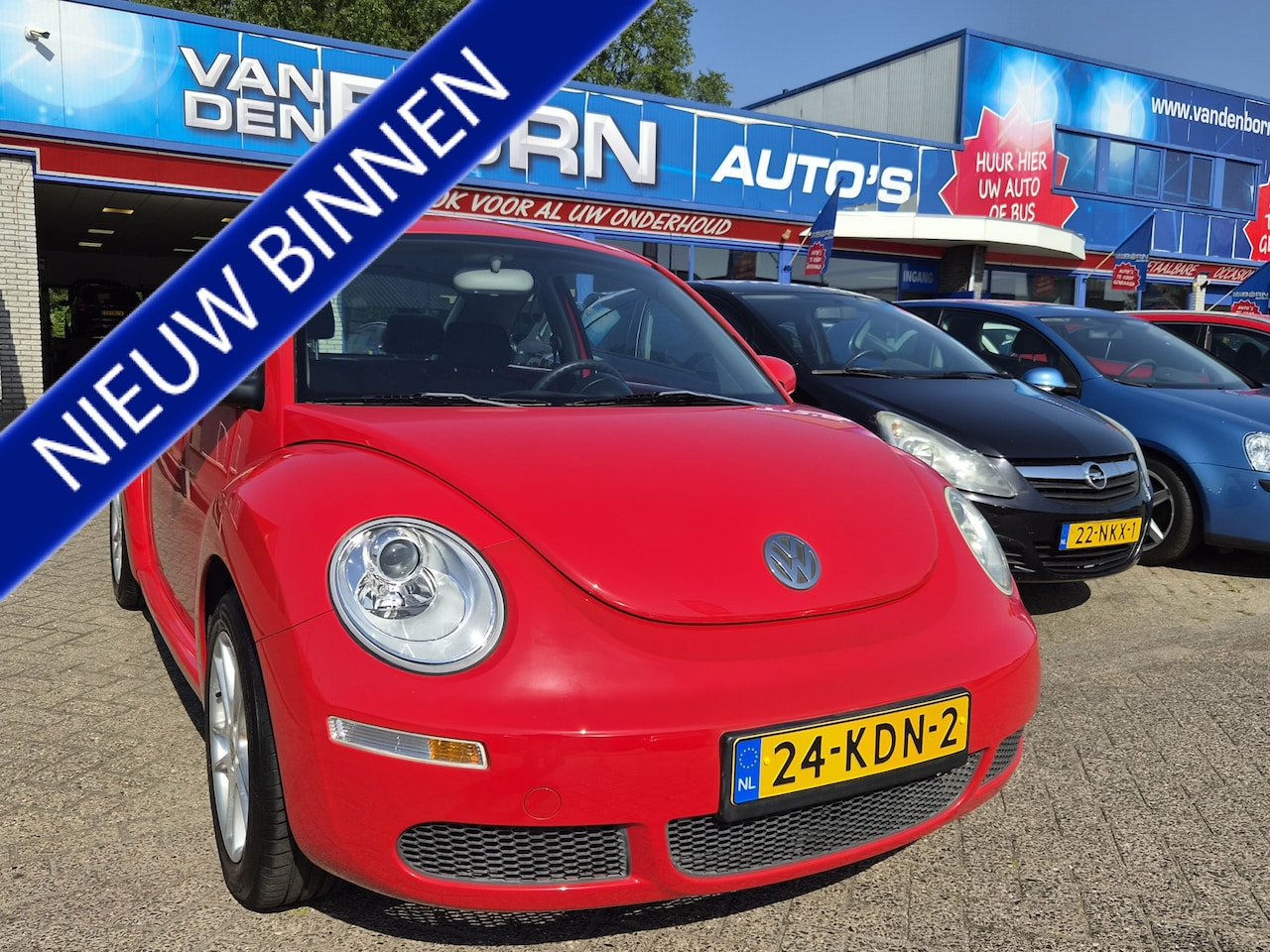 Volkswagen New Beetle - 1.6 Trendline Airco Cruise controle Nw APK - AutoWereld.nl