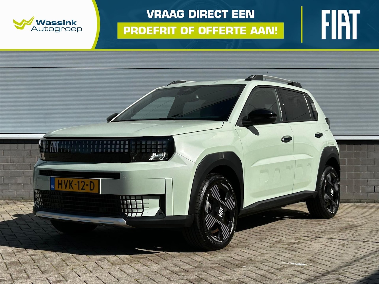 Fiat Grande Panda - 44kWh 113 pk La Prima | Winterpack | Apple Carplay / Android Auto | Achteruitrijcamera - AutoWereld.nl