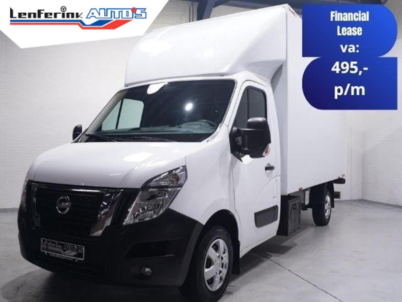 Nissan Interstar - 2.3 DCi 163 pk Bakwagen met Laadklep Navi, Airco Apple Carplay, Dakspoiler, Cruise Control - AutoWereld.nl