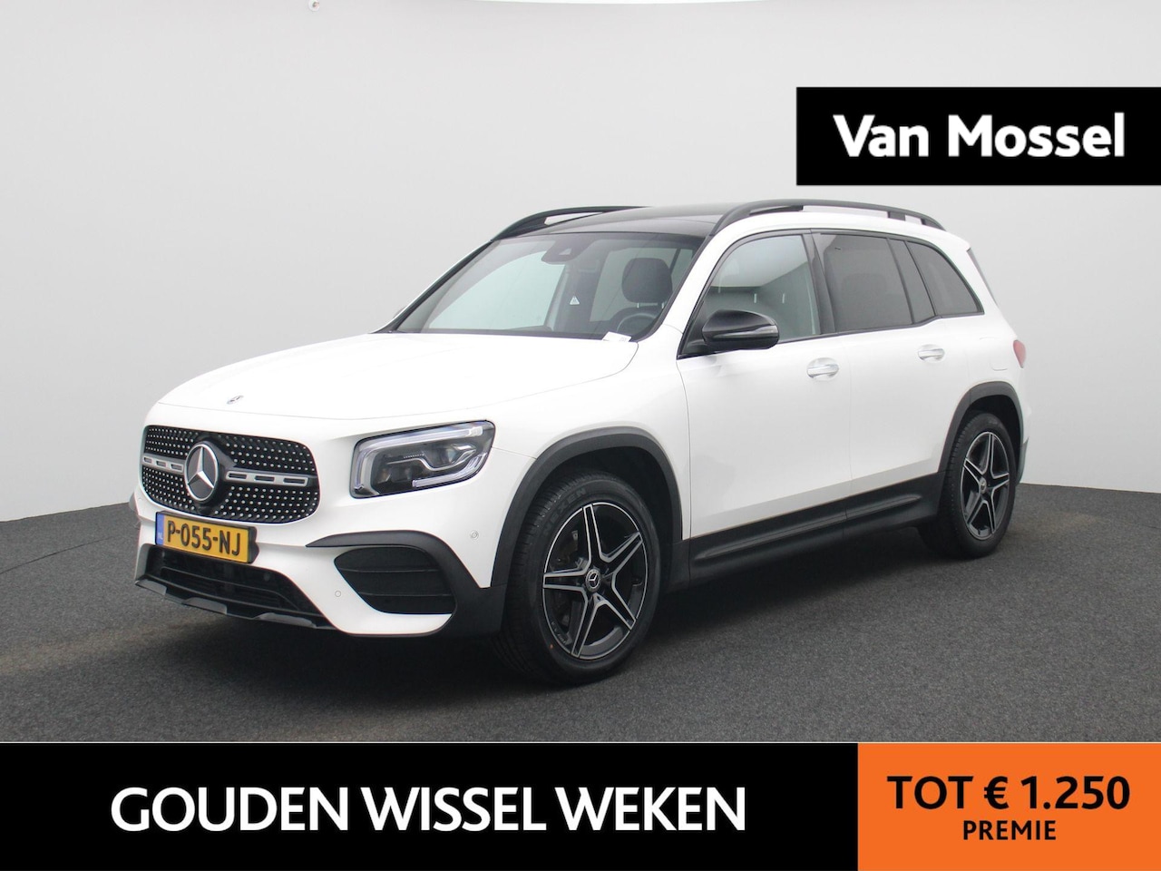 Mercedes-Benz GLB - 200 Business Solution AMG | PANORAMA SCHUIFDAK | SFEERVERLICHTING | ACHTERUITRIJCAMERA | N - AutoWereld.nl