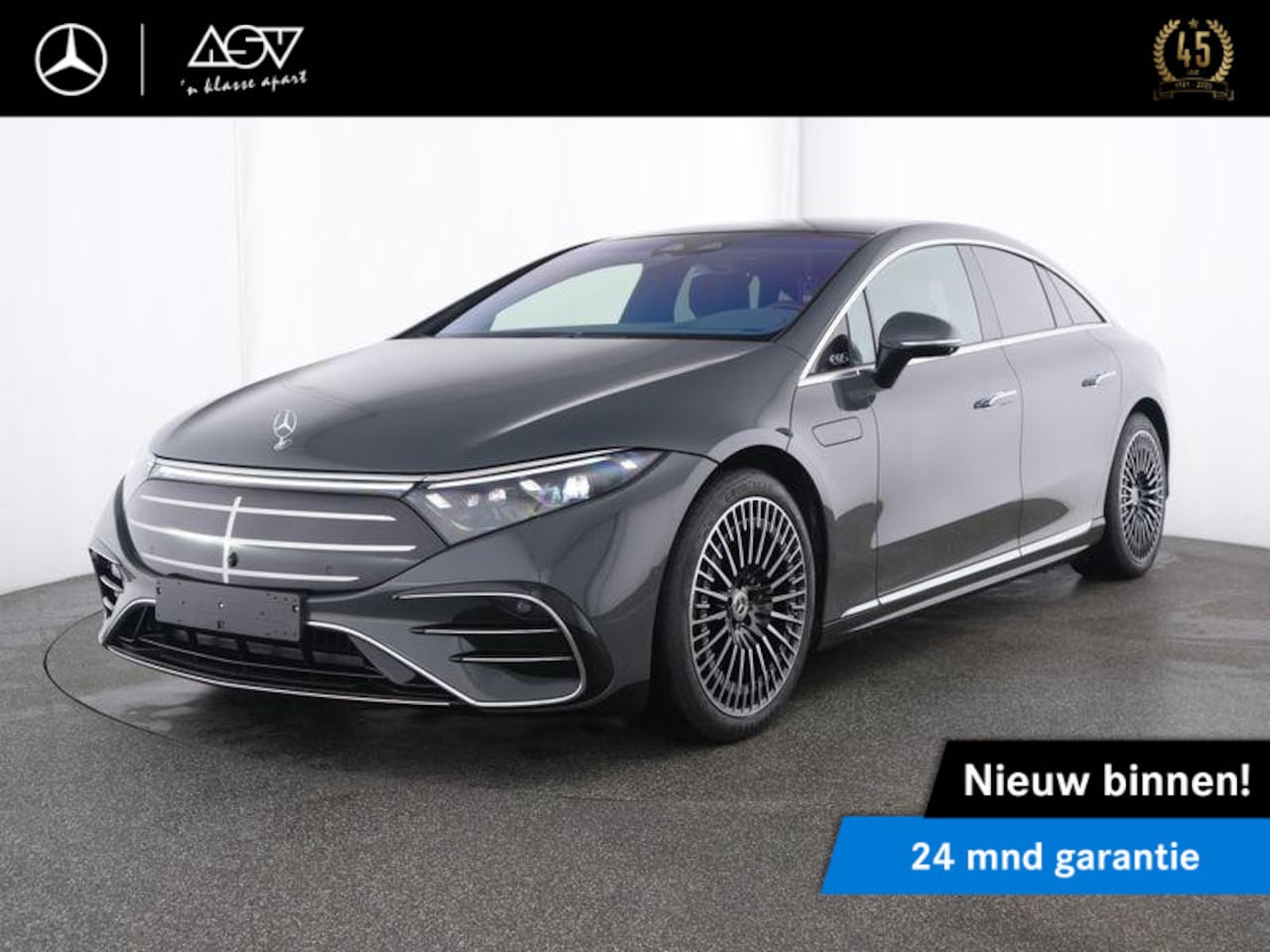 Mercedes-Benz EQS - 450 4MATIC AMG Line 118 kWh | Hyperscreen | Luchtvering | Manufaktur interieur pakket | - AutoWereld.nl