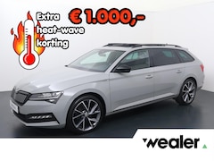Skoda Superb Combi - 1.4 TSI iV Sportline Business | 218 PK | SoH 94% | Panoramadak | Matrix LED koplampen | 19