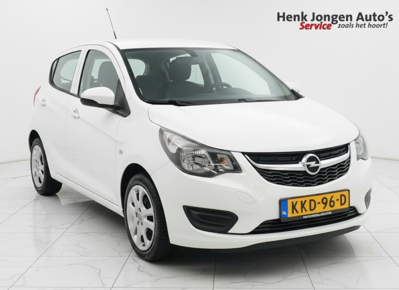 Opel Karl - 1.0 ecoFLEX Edition Apple/Android 2017 Rijklaar 12 maanden Bovag-garantie Henk Jongen Auto - AutoWereld.nl