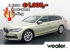 Skoda Superb Combi - 1.5 TSI MHEV First Edition | 150 PK | Automaat | Trekhaak | Virtual Pedal Achterklep | Sto