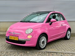 Fiat 500 - 1.2 Rosa Automaat Pinky Panter [ Panoschuifdak, ecc, lmv ]