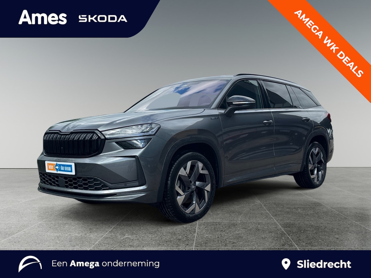 Skoda Kodiaq - 1.5 TSI mHEV 150pk DSG Sportline Business 7p | 7 zitplaatsen | Verwarmbare voorruit | Stoe - AutoWereld.nl
