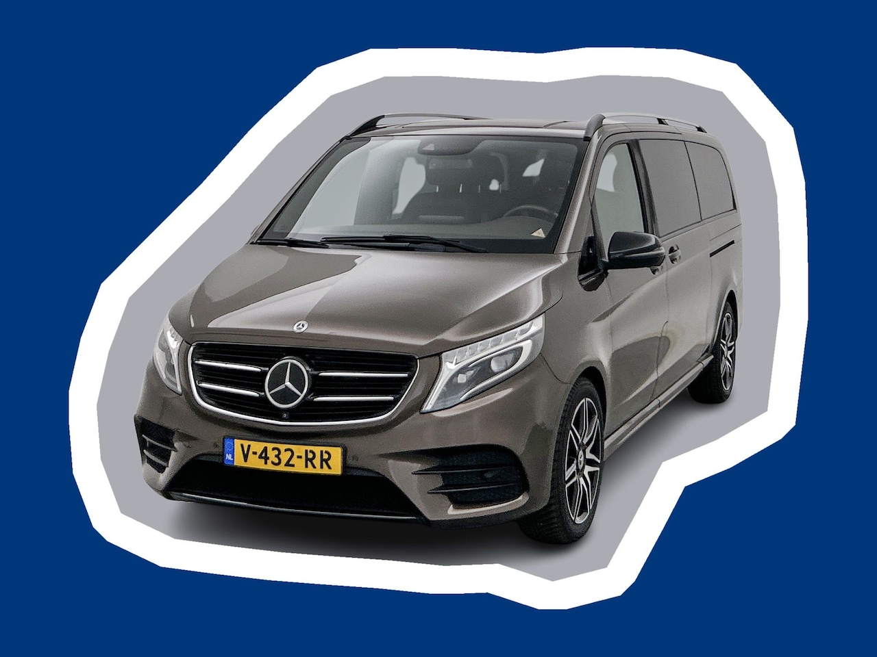 Mercedes-Benz V-klasse - 250d 4-MATIC Extra Lang DC Avantgarde AMG-line Memory seats Stoelventilatie Nappa-Leder Du - AutoWereld.nl
