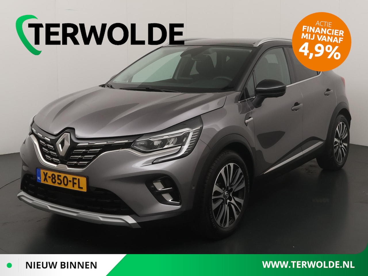 Renault Captur - iconic E-Tech hybrid 145 | Trekhaak | Lederen Bekl. | BOSE Audio | Adapt. Cruise | - AutoWereld.nl