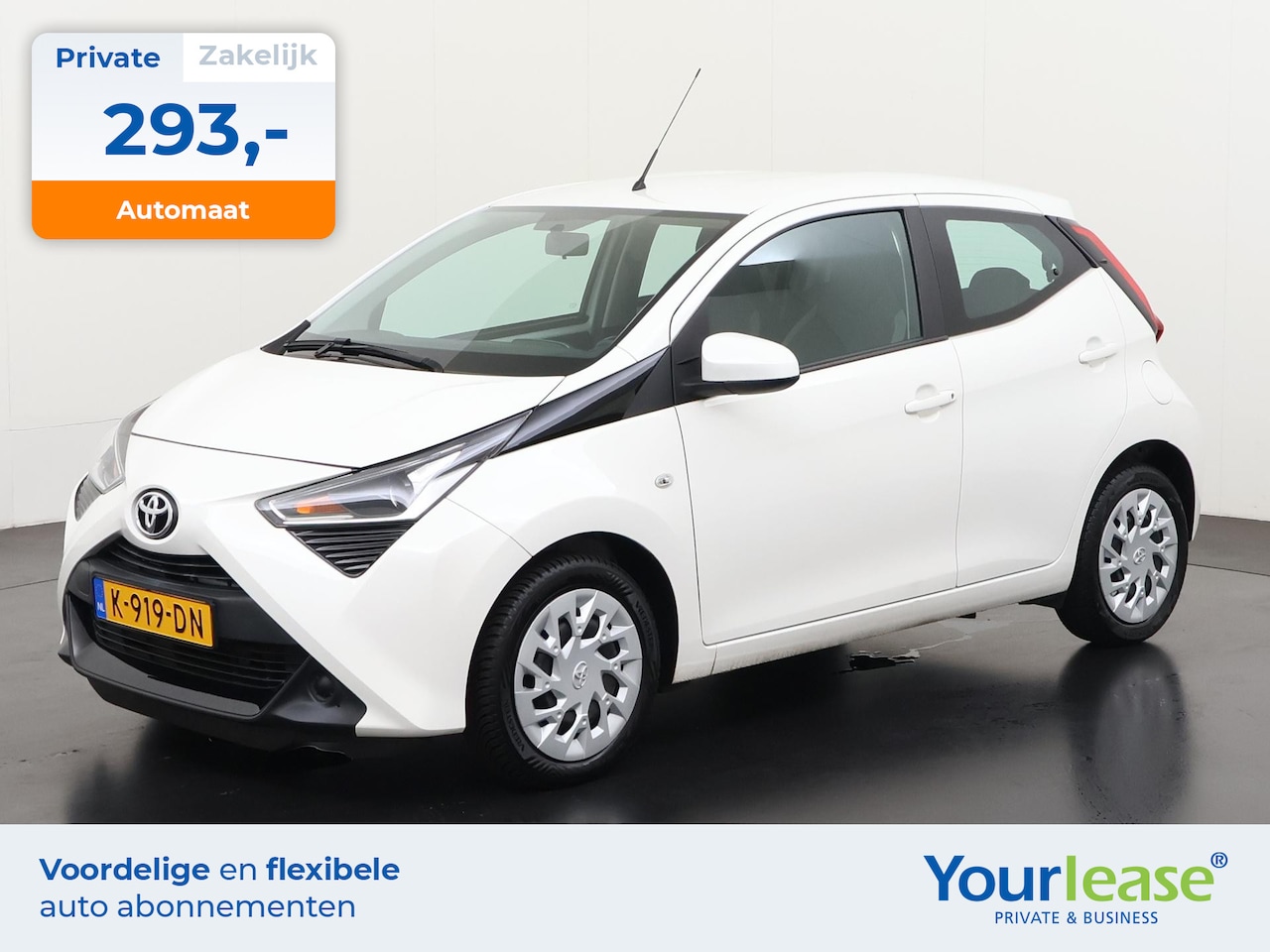 Toyota Aygo - 1.0 VVT-i x-play Automaat | All-in 293,- Private Lease | Direct uit voorraad - AutoWereld.nl