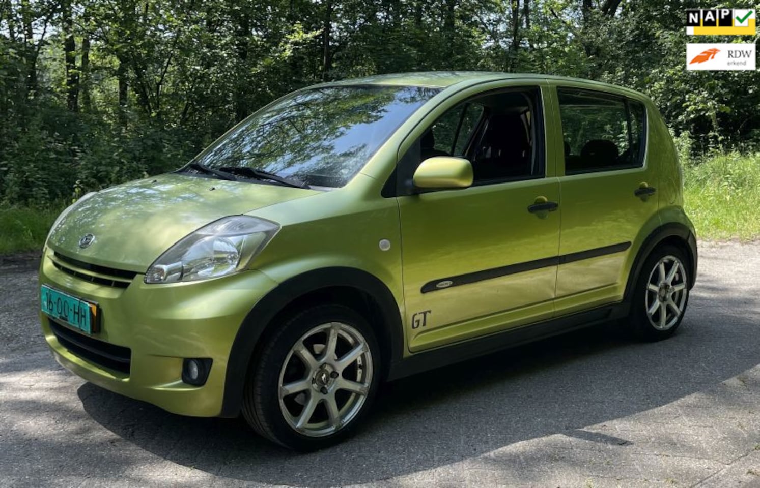 Daihatsu Sirion 2 - 1.3-16V GT-line Nieuwe APK Inruil is mogelijk - AutoWereld.nl