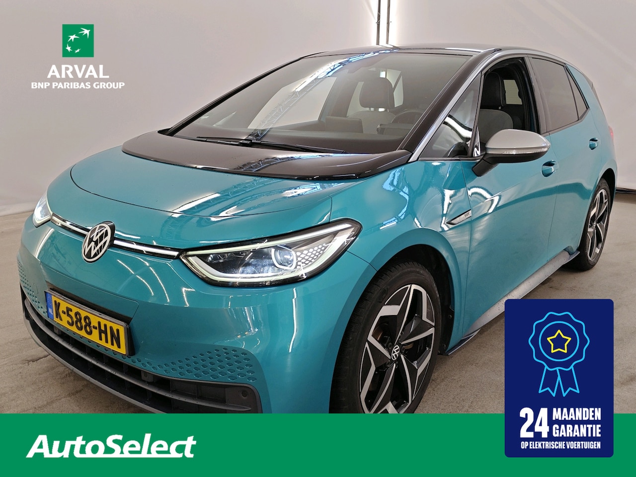 Volkswagen ID.3 - 58 kWh 204pk First Plus | SOH 89,57% | LED Matrix | Keyless | Achteruitrijcamera | PDC V+A - AutoWereld.nl