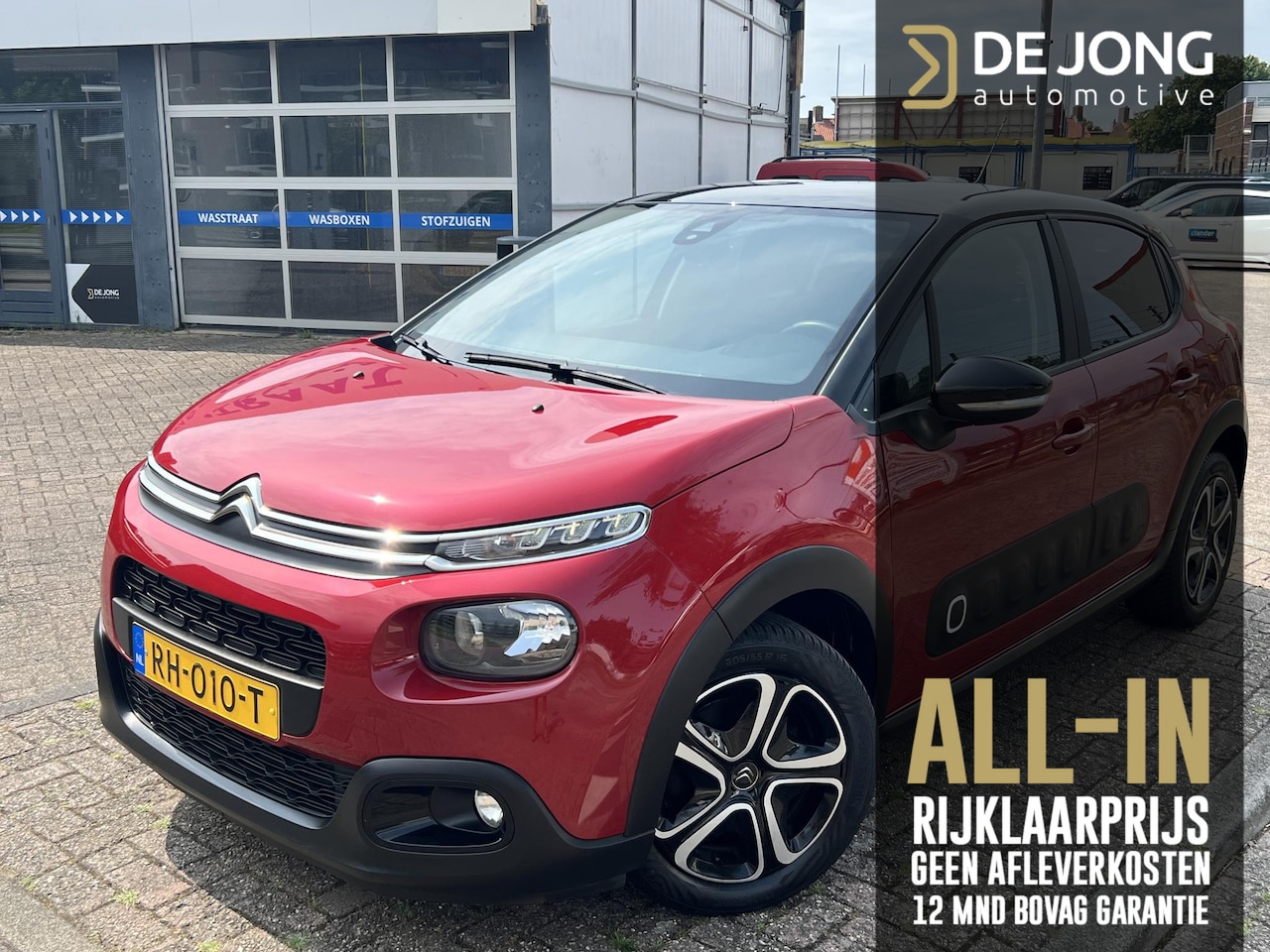 Citroën C3 - 1.2 PureTech Feel Edition Navi/Parkeersensoren/Duo-Tone/Donker glas/GEEN AFLEVERKOSTEN - AutoWereld.nl