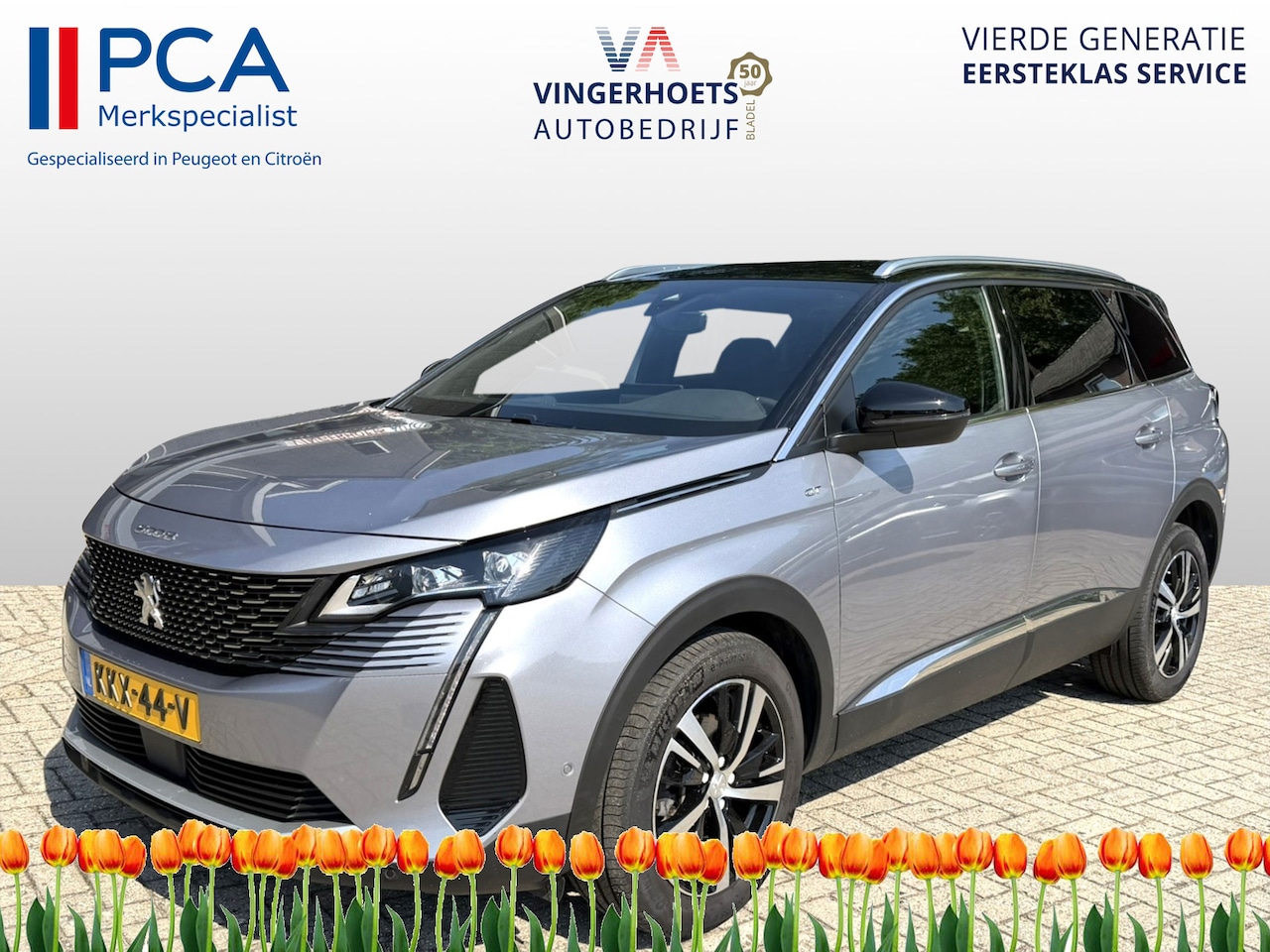 Peugeot 5008 - Benzine 130 Pk ** Automaat ** Luxe GT * 7-Persoons * * Adaptive Cruise Control * Navigatie - AutoWereld.nl