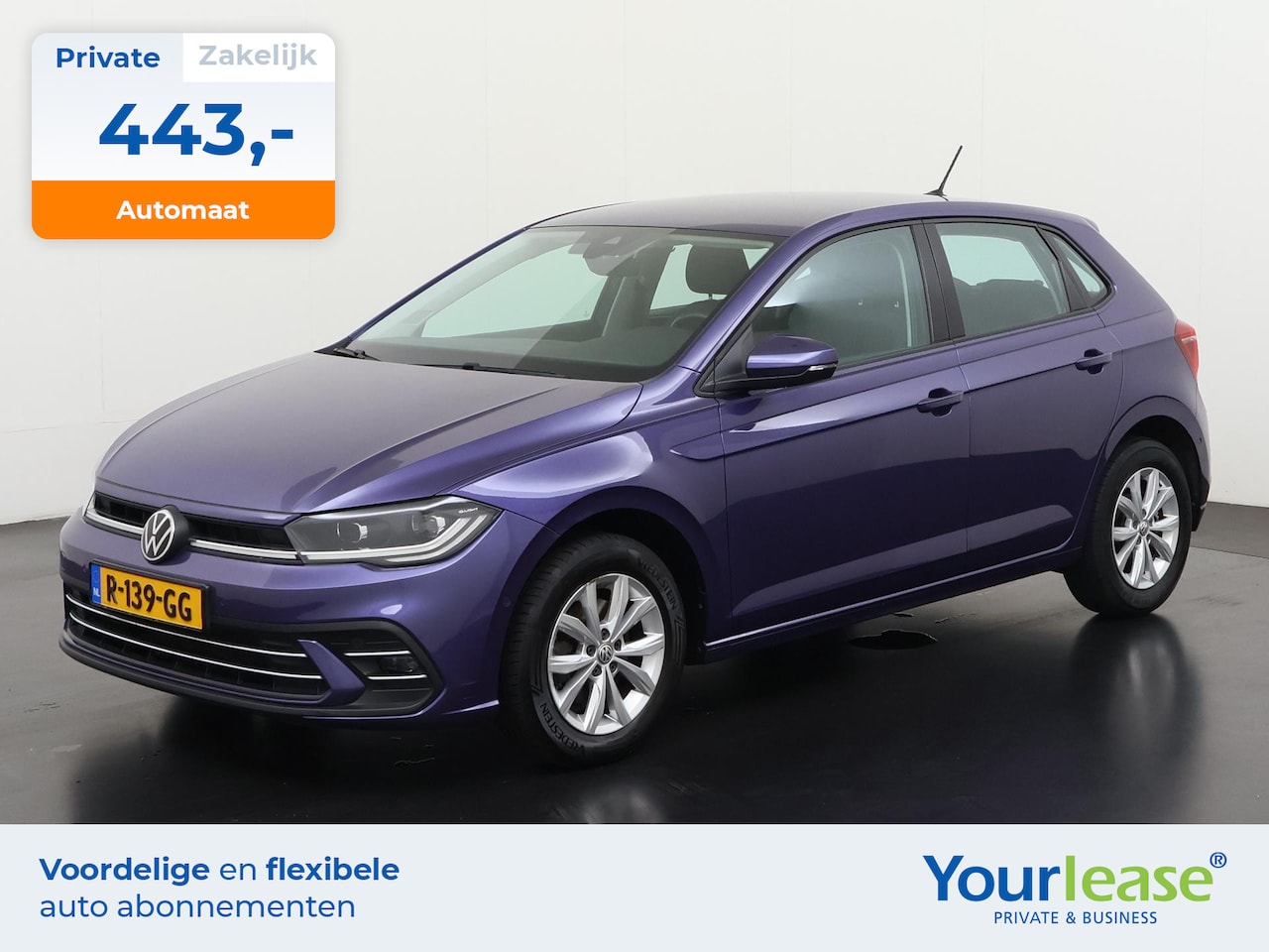 Volkswagen Polo - 1.0 TSI DSG | All-in 443,- Private Lease | Direct uit voorraad - AutoWereld.nl