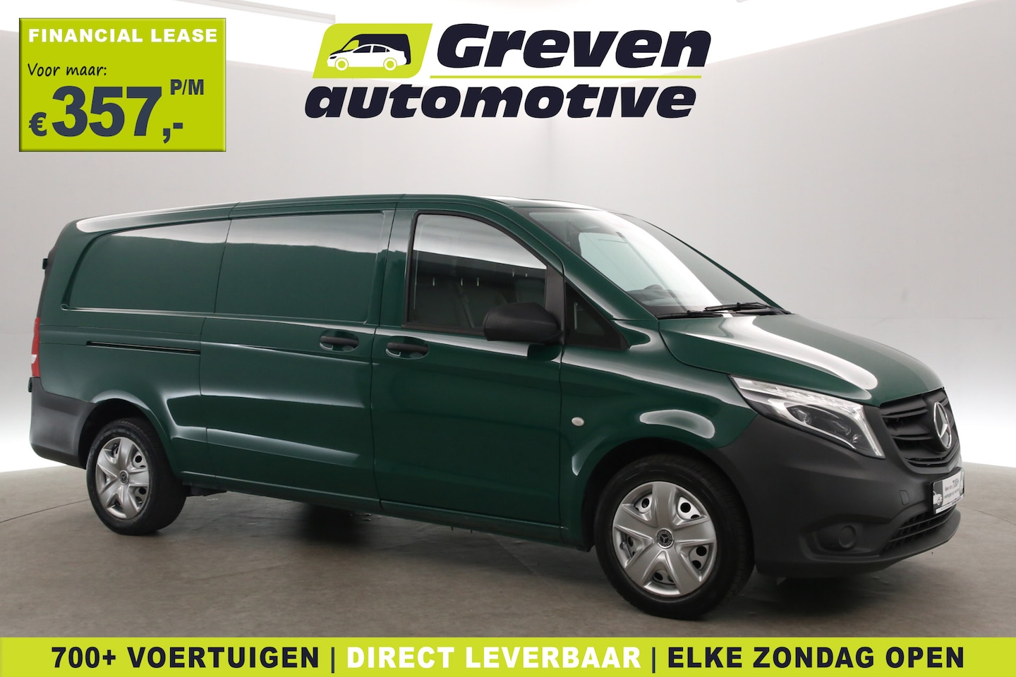 Mercedes-Benz Vito - 114 CDI Extra Lang | Automaat | Airco | Cruise | Camera | 3 Zits | 2xSchuifdeur | Carplay - AutoWereld.nl