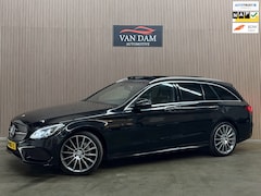 Mercedes-Benz C-klasse Estate - 200 AMG 2016 NAP PANO LEDER CAMERA