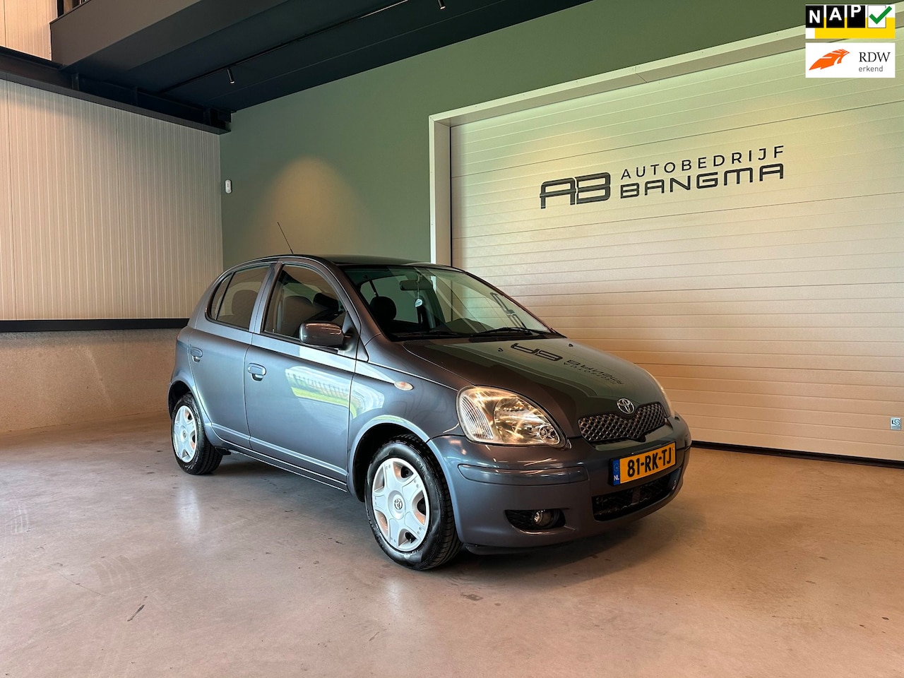 Toyota Yaris - 1.3 VVT-i 5-DEURS S-LINE-uitv|AIRCO|STUURBEKRACHTIGING|MP3+WMA|ISOFIX|2e EIGENAAR|44.604 k - AutoWereld.nl
