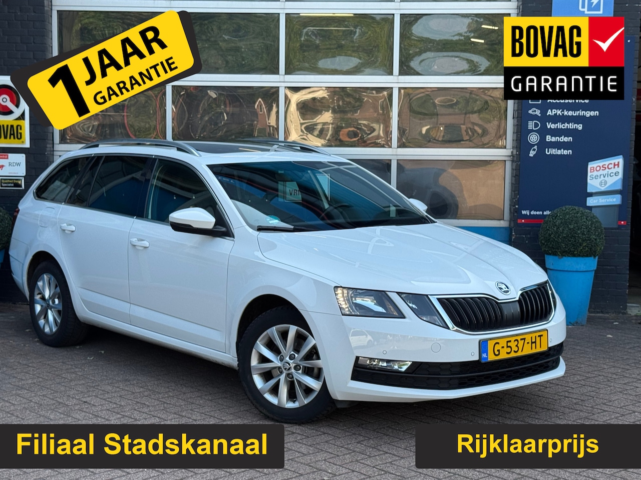 Skoda Octavia Combi - 1.5 TSI Greentech Business Edition Gratis Afleverpakket! | Trekhaak Afneembaar | Panoramad - AutoWereld.nl