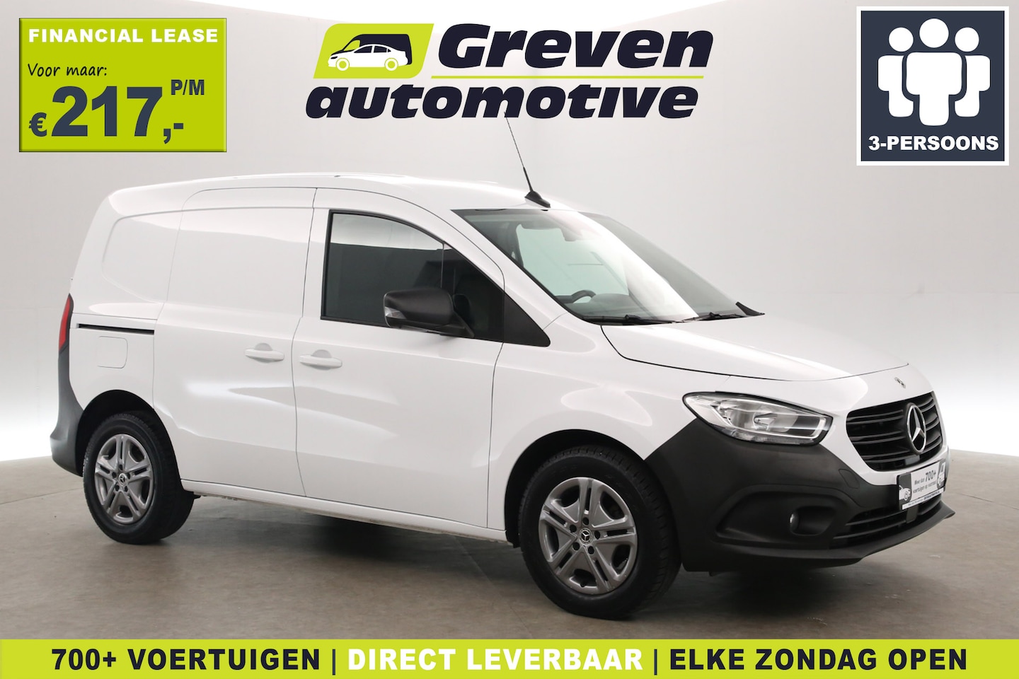Mercedes-Benz Citan - 110 CDI 96PK | 3 Zits | Airco | Cruise | Camera | Carplay | LED - AutoWereld.nl