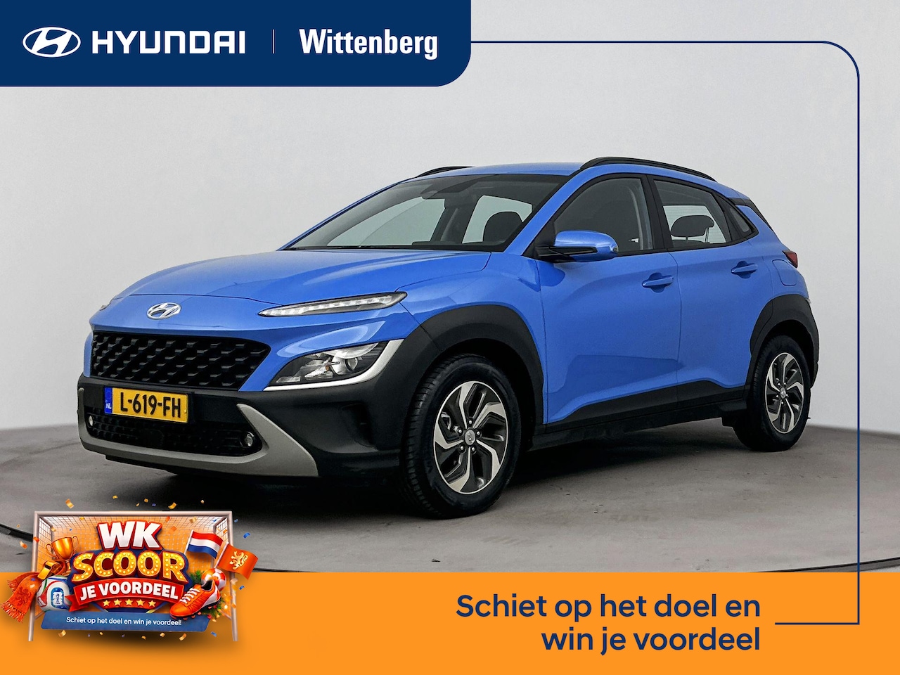 Hyundai Kona - 1.6 GDI HEV Comfort Smart | Lage km-stand! | Navigatie | Camera | Adaptive cruise | - AutoWereld.nl