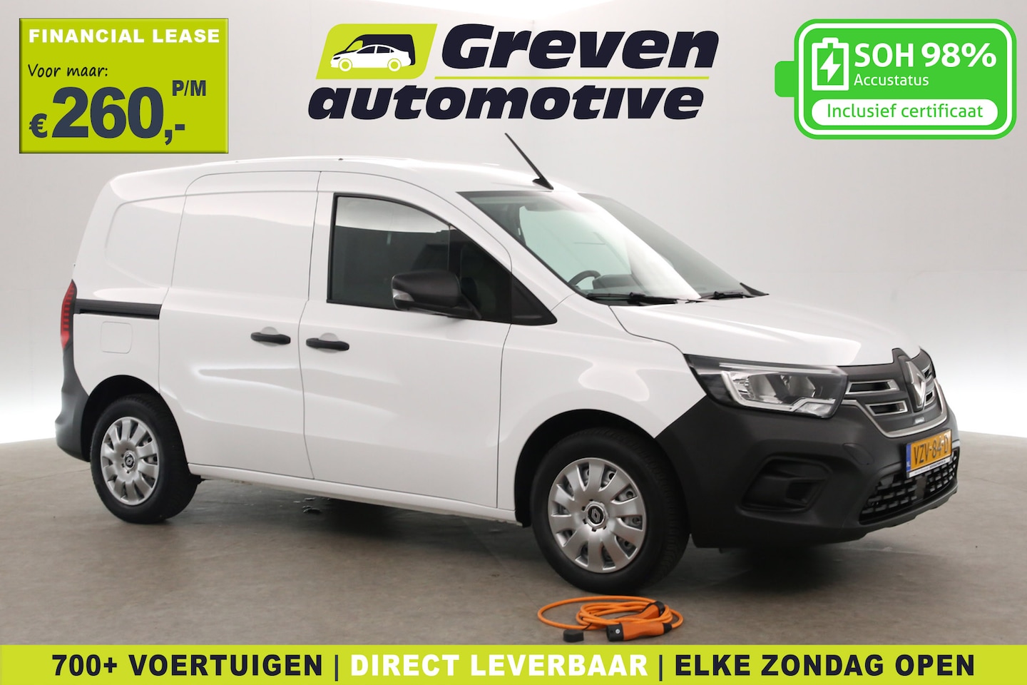 Renault Kangoo E-Tech - Advance 45 kWh 123PK | SOH 98% | Airco | Cruise | Trekhaak | Parkeersens. - AutoWereld.nl