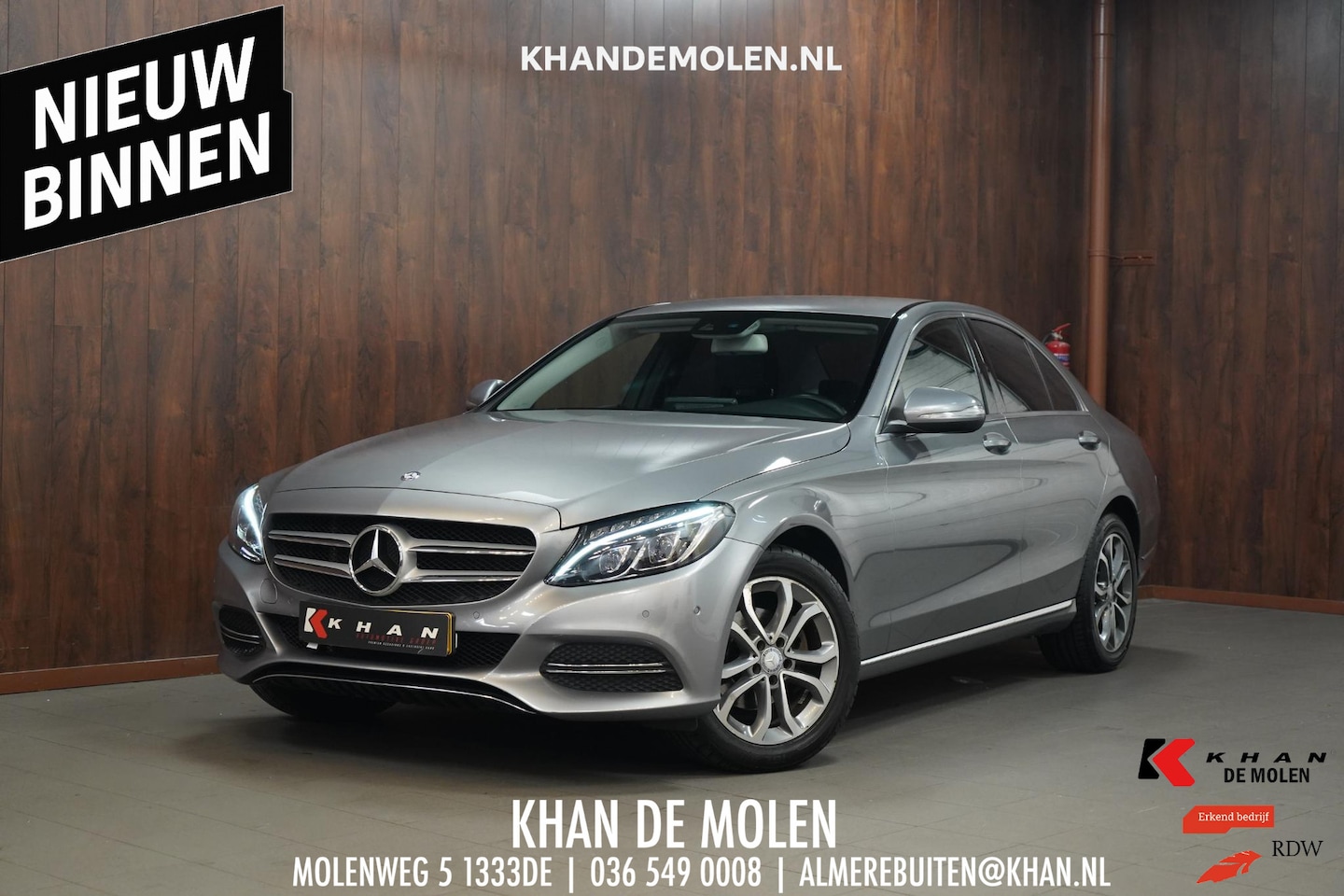 Mercedes-Benz C-klasse - 180 Ambition 180 Ambition - AutoWereld.nl