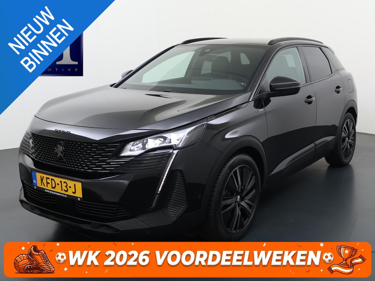 Peugeot 3008 - 1.6 HYbrid 225 GT VAN: 24.900,- VOOR: 22.877,- UW WKVOORDEEL: 2.023,-BLACK PACK| ELEKTRISC - AutoWereld.nl