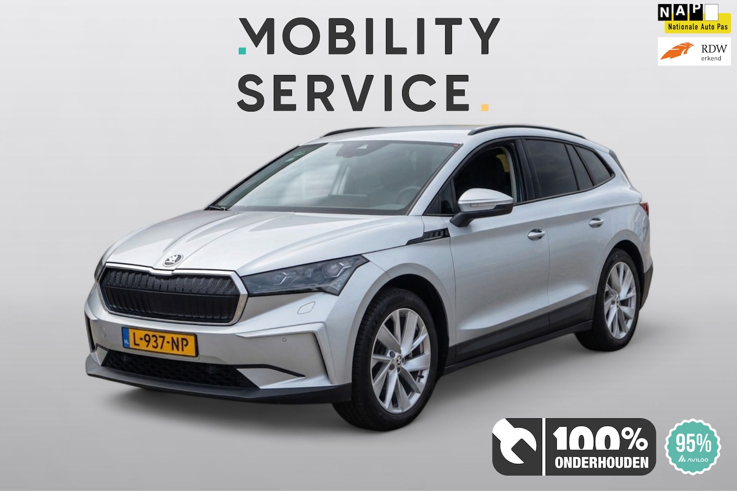Skoda Enyaq iV - 60 First Edition SOH96% LED Cam ACC CarPlay - AutoWereld.nl