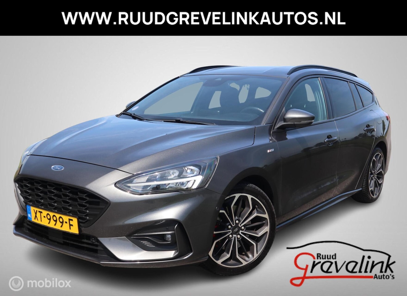 Ford Focus Wagon - EcoB 125 PK H6 ST-Line Stoel&Stuurverw|Camera|Parkassist|18"LMV - AutoWereld.nl