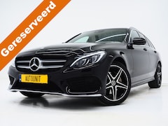 Mercedes-Benz C-klasse Estate - 180 AMG | Leder | Stoelverwarming | Sfeerlicht | Cruise | Zwarte Hemel | PDC | Climate