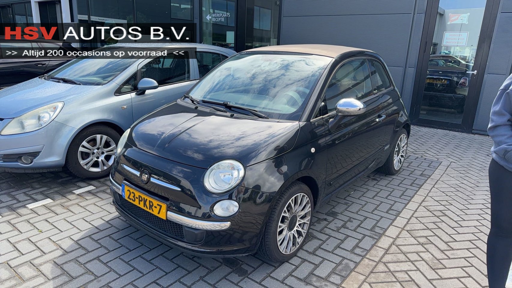 Fiat 500 C - 1.2 Lounge airco LEER carplay org NL - AutoWereld.nl